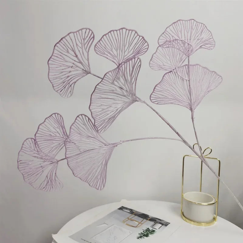 Silk Artificial Willow Bouquet | Fake Green Leaves for Home & Wedding