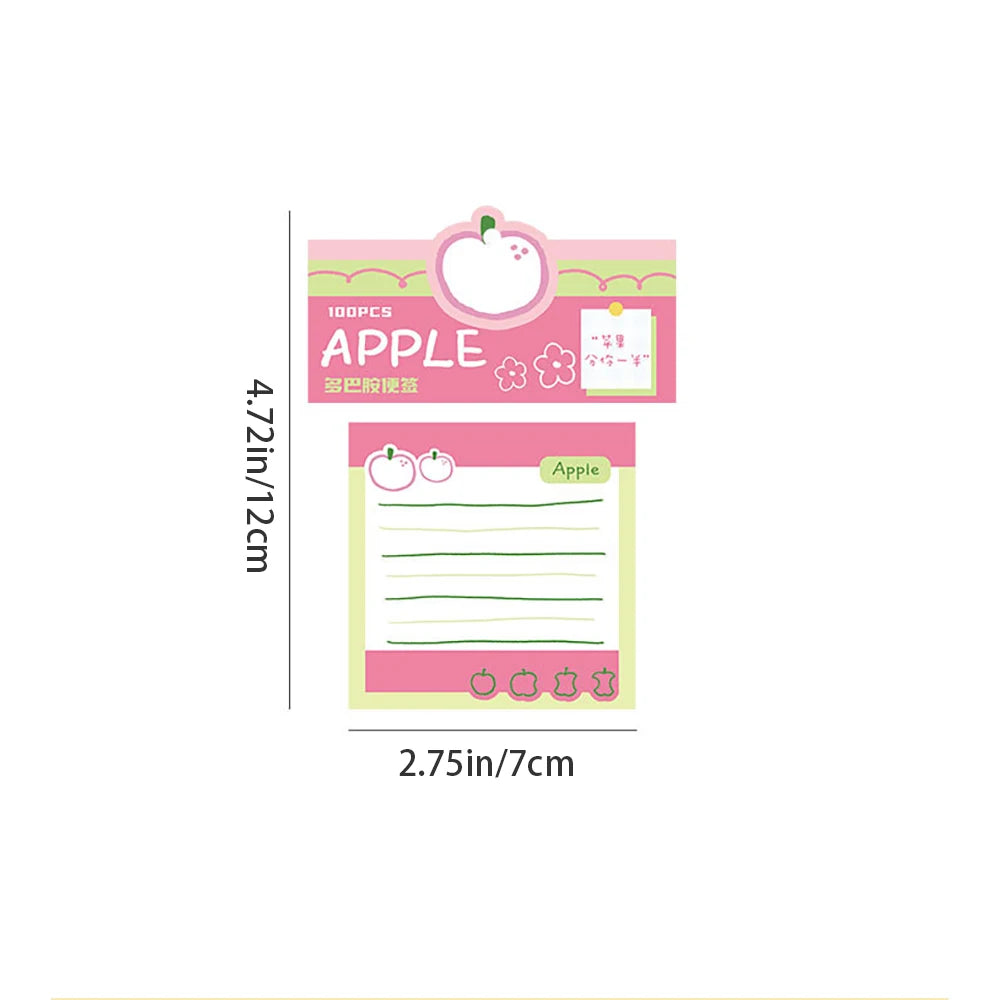 Memo Book Creative Simple Tearable Student Office Message Portable