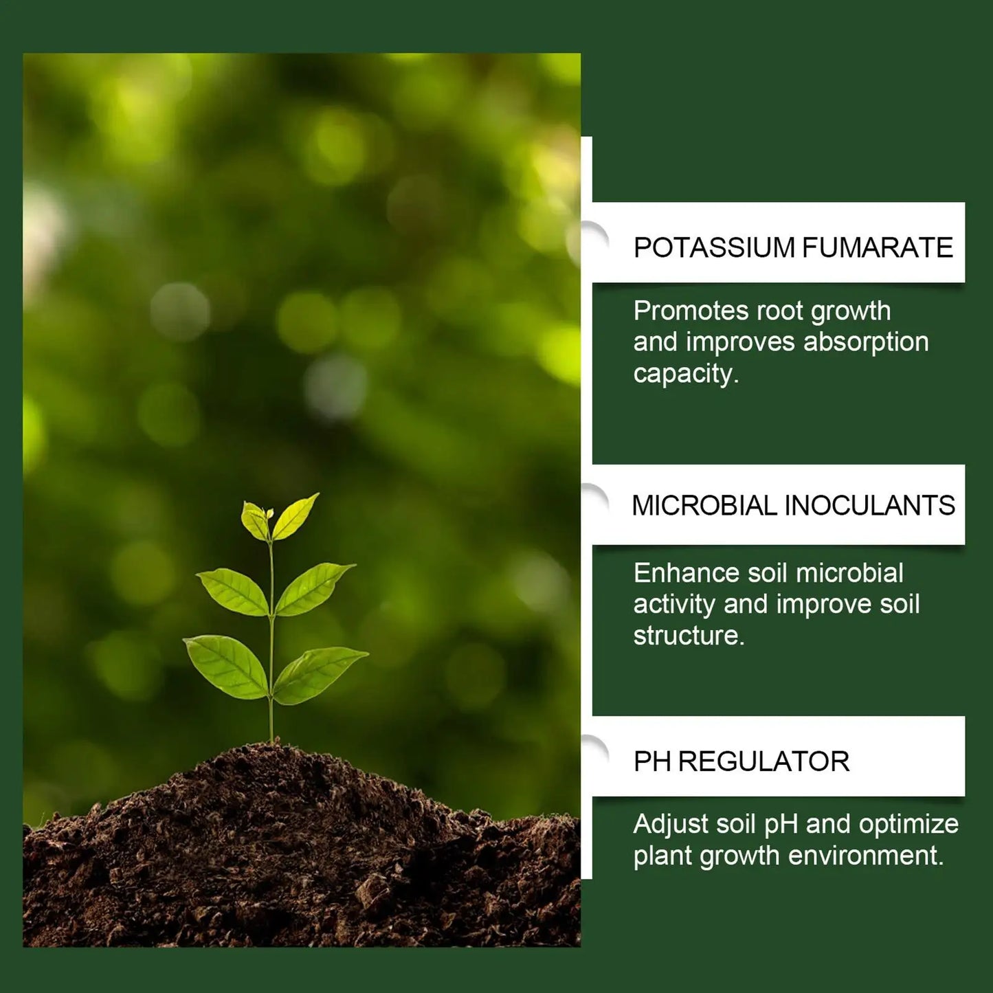 Plant Root Nutrient Powder | Biological Growth Enhancer Fertilizer