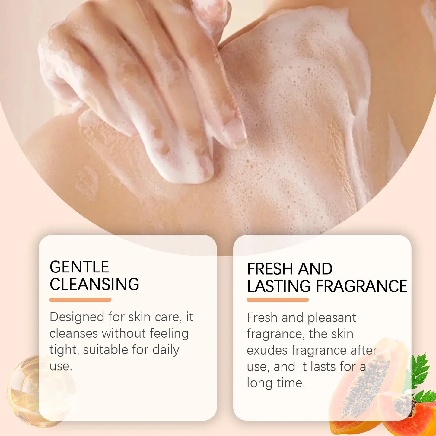 OceAura Brightening Moisturizing Body Wash Shower Gel 237ml