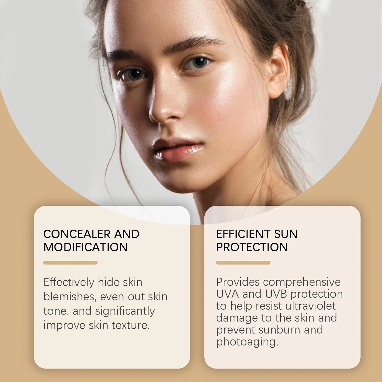Gold Snail BB Cream SPF 50 – Tinted Moisturizer & Concealer