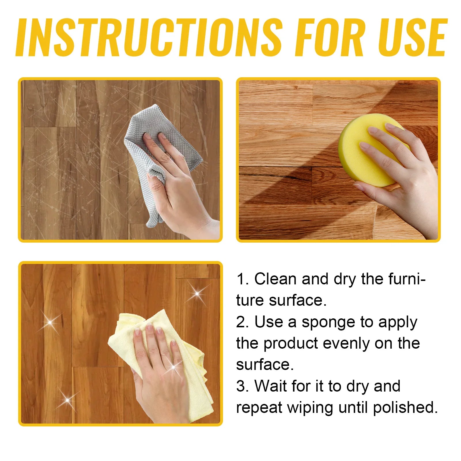 Beeswax Wood Floor Cleaner & Polish – Clean, Shine & Protect Wood Floor Polish Peaceful Pleasures Health and Wellness
