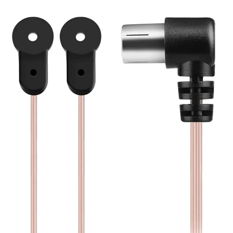 2m FM Dipole Antenna 75 Ohm F-Type 520-1710MHz Stereo