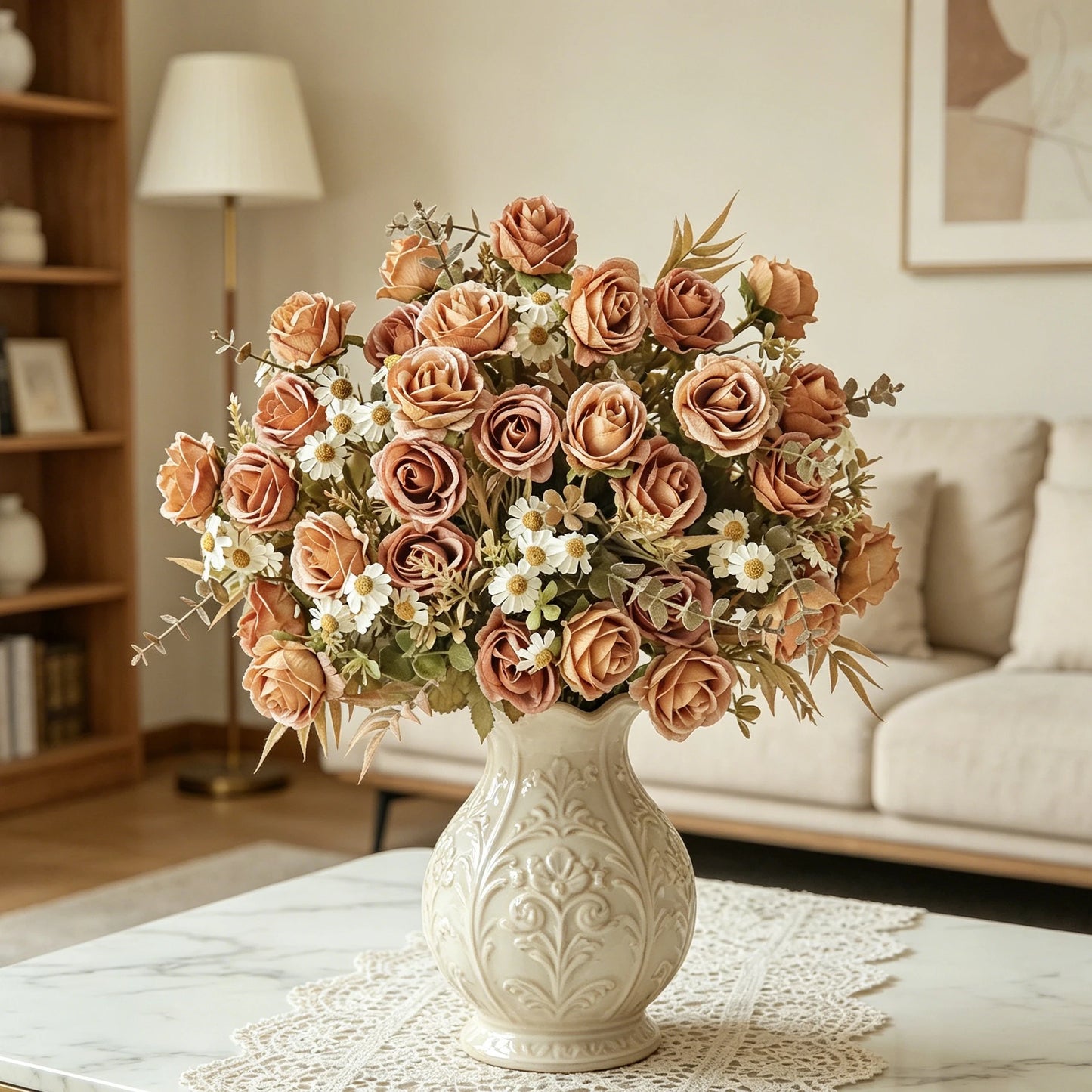 Silk Rose Artificial Flowers – Wedding, Home & Party Décor