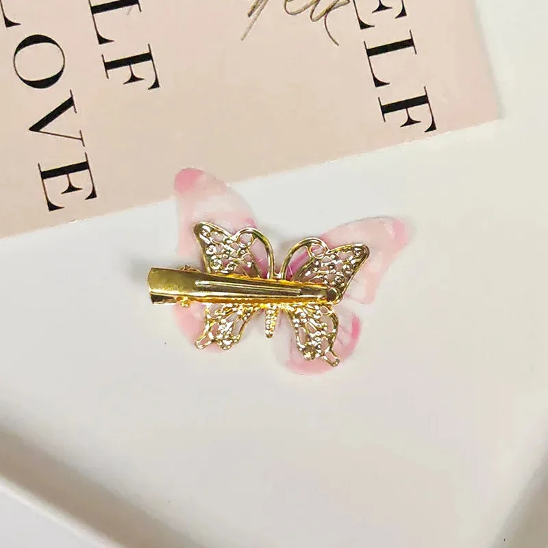 10-Piece Korean Butterfly Hair Clips – Bangs & Side Clips Hair Accessories Peaceful Pleasures Health and Wellness