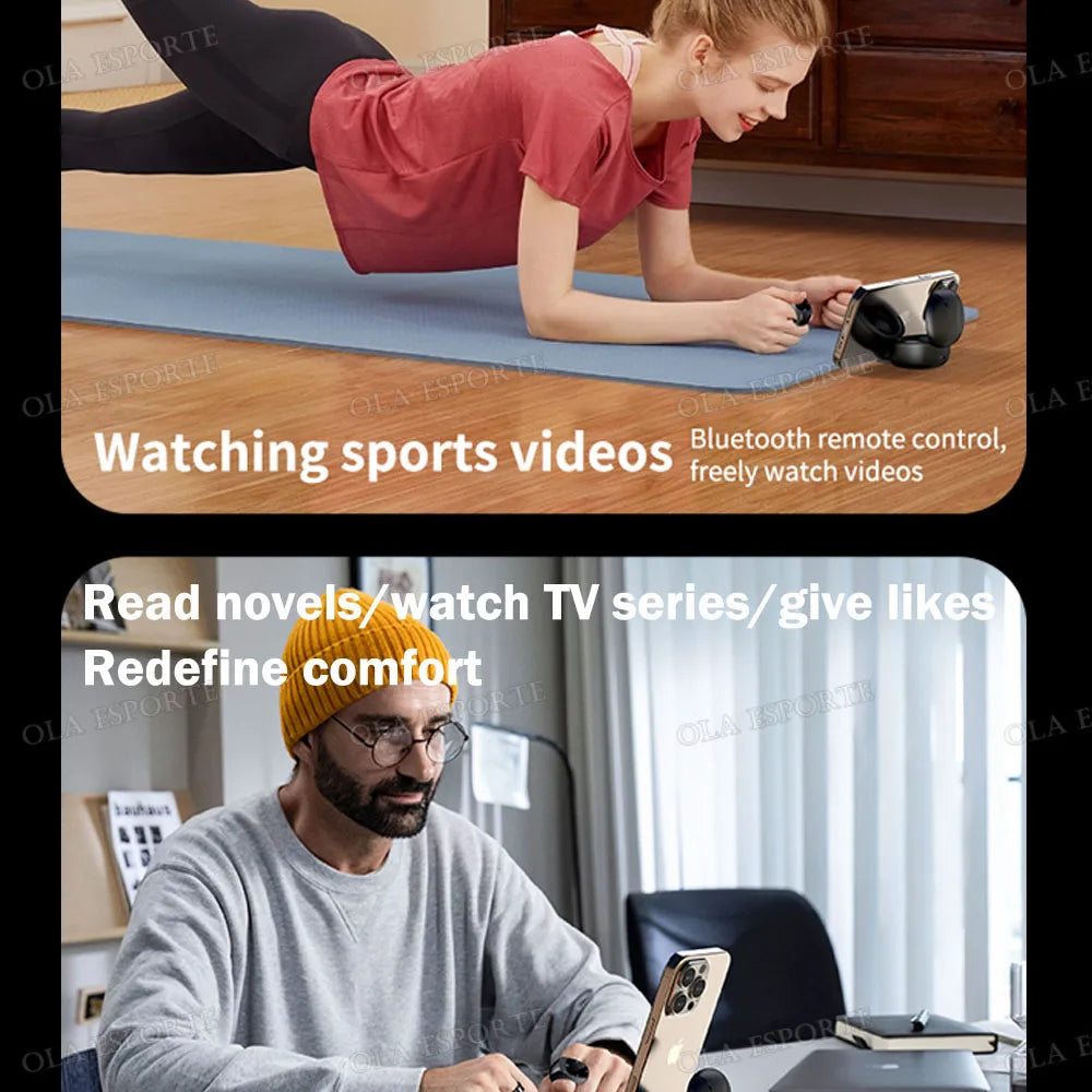 New Smart Ring Multi-Functional Rings Remote Control 5.3 BT Page Scrolling Video Flipping Auto-Like, Take Photos For Smartphones Peaceful Pleasures Health and Wellness
