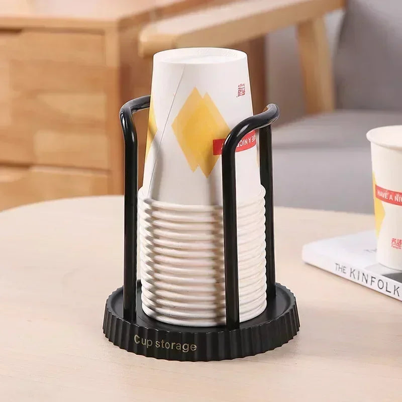 Wall-Mounted Automatic Drop Disposable Cup Dispenser Holder