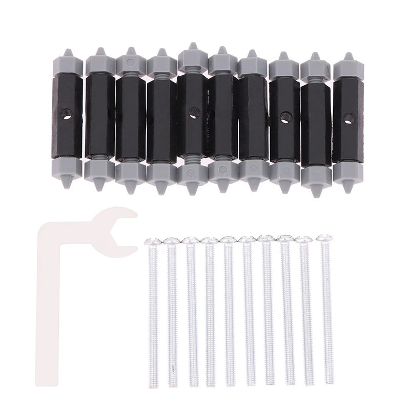 10-Pack Wall Switch Socket Cassette Repair Kit with Wrench