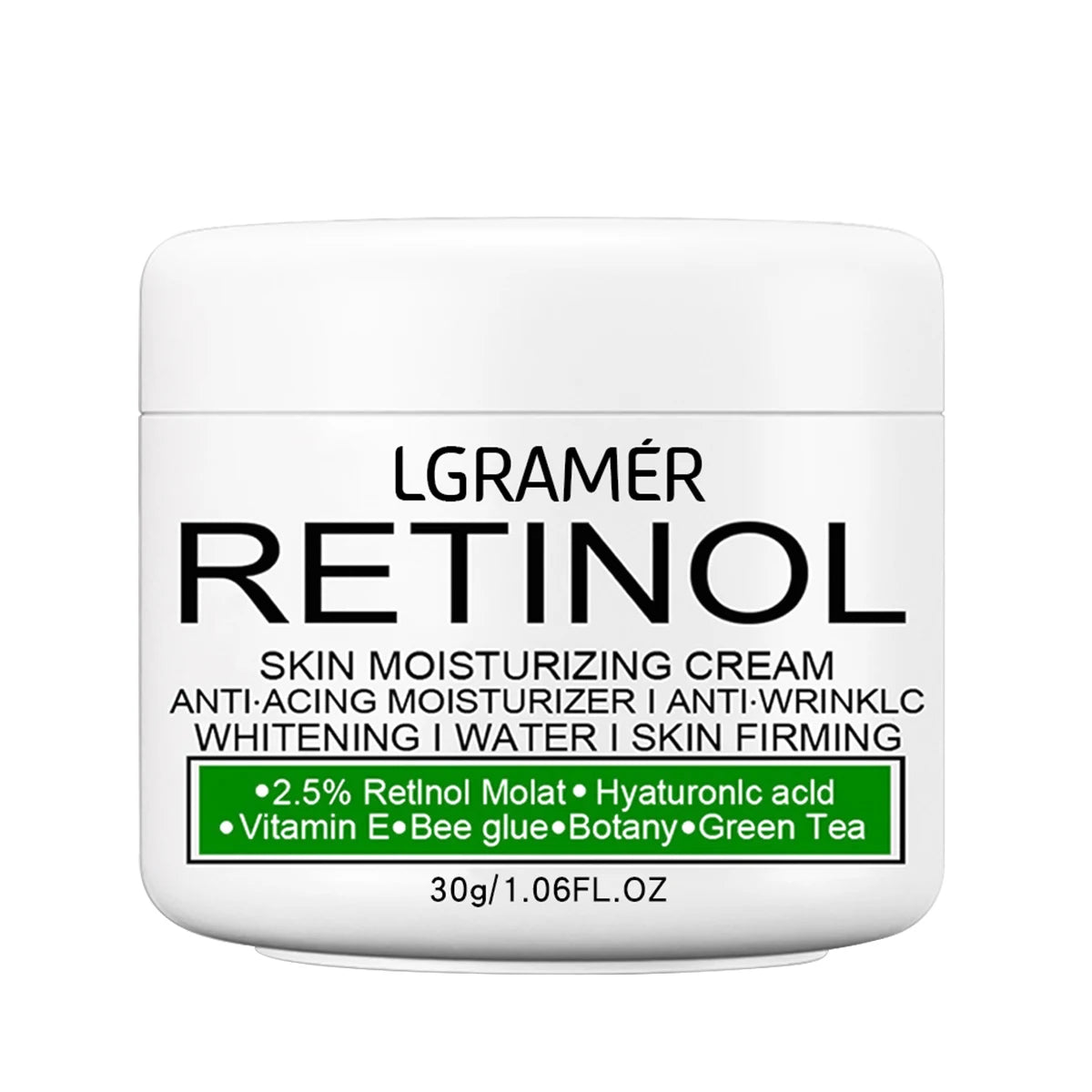 LGRAMER Retinol Brightening Cream for Dark Skin Body