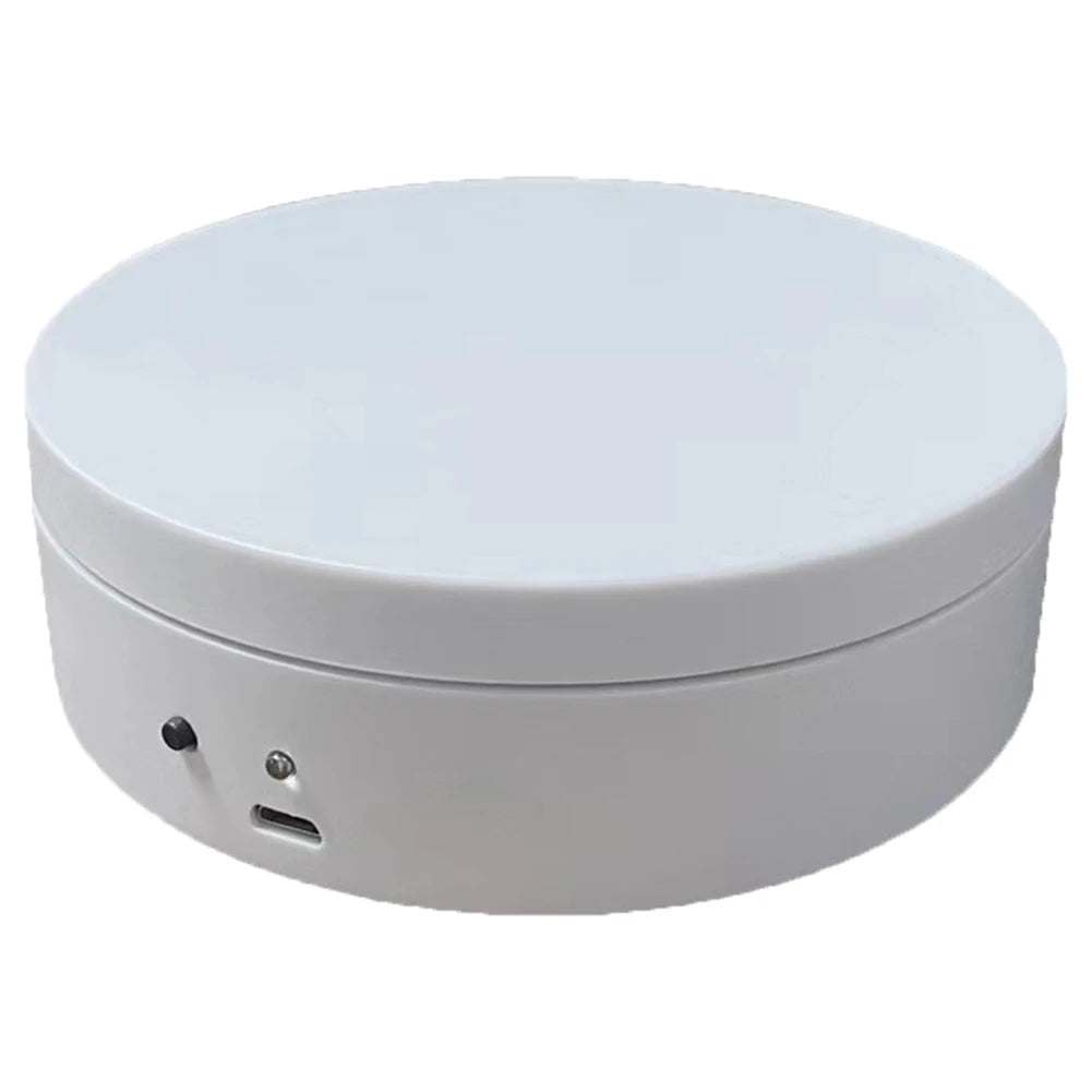 360° Motorized Rotating Display Stand – USB & Battery Turntable