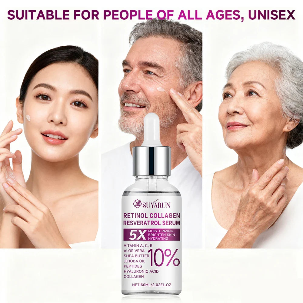 SUYARUN Retinol Resveratrol Face Serum – Brightening Anti-Aging