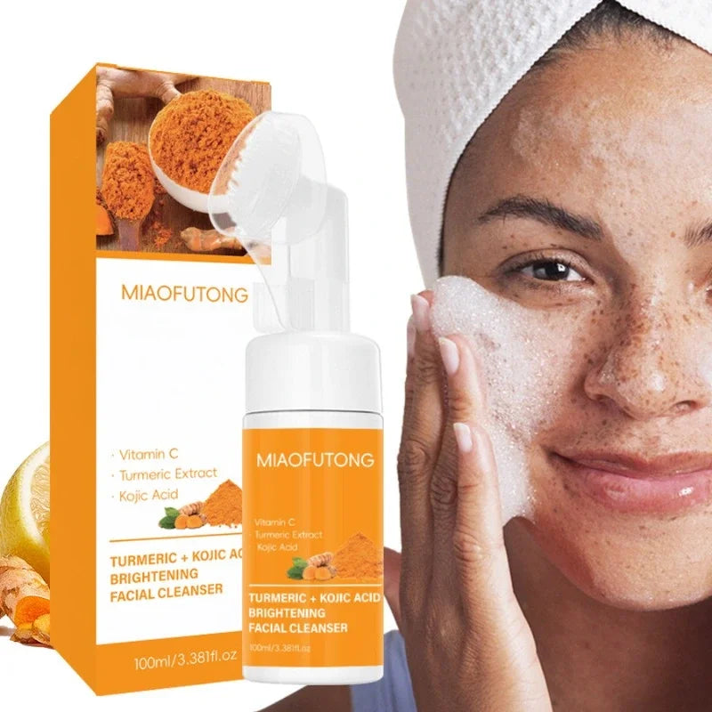 Turmeric Vitamin C & Kojic Acid Cleansing Milk Mousse