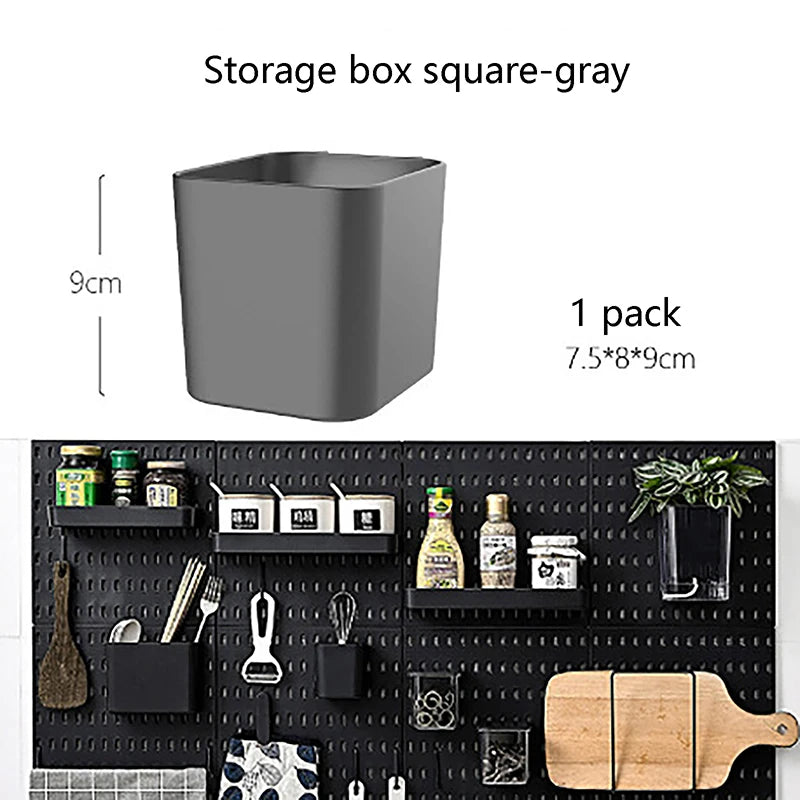 DIY Pegboard Wall Organizer Kit – Tool & Home Storage Rack