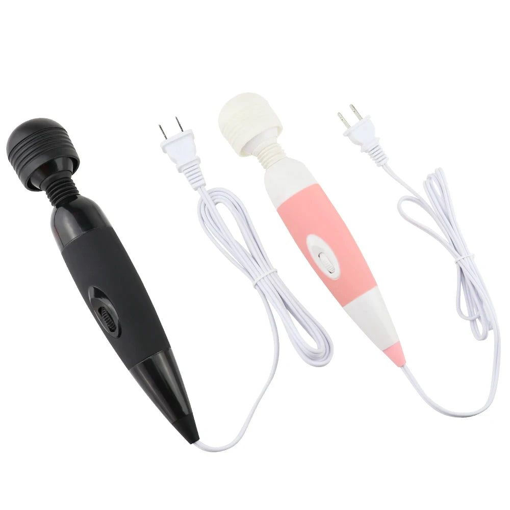 Wired Vibrating Massager for Women, Dual G-Spot & Clitoral Stimulation, Waterproof Body Massage Toy Peaceful Pleasures Health and Wellness