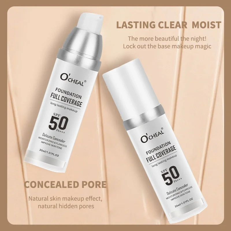Magic Temperature-Changing Liquid Foundation | All-Day Wear