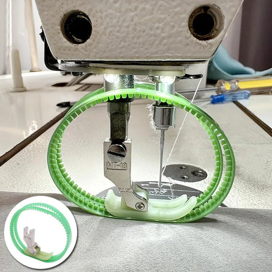 Double Ring Roller Presser Foot for Industrial Sewing Machines Sewing Machine Part Peaceful Pleasures Health and Wellness