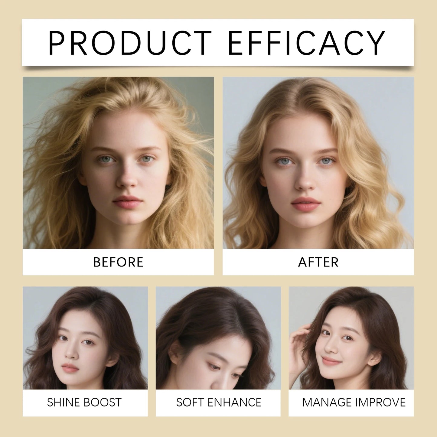 HOEGOA Hair Conditioner Vitamin E & Aloe Vera – Repair & Smooth