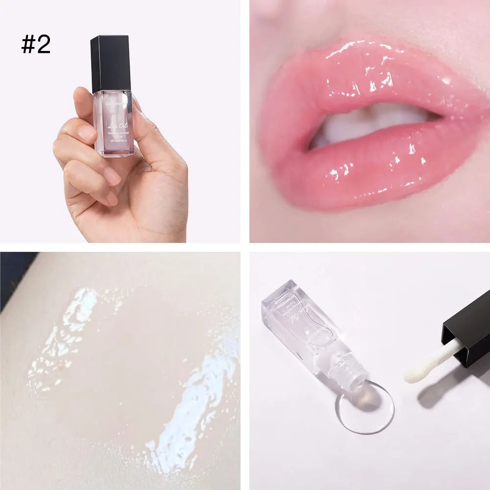 Glowing Lip Oil Moisturizing Gloss Care Of The Lips Benetitnt For Lips Plumping Nourishing Jelly Liquid Pink Plumping Gloss Oil Peaceful Pleasures Health and Wellness