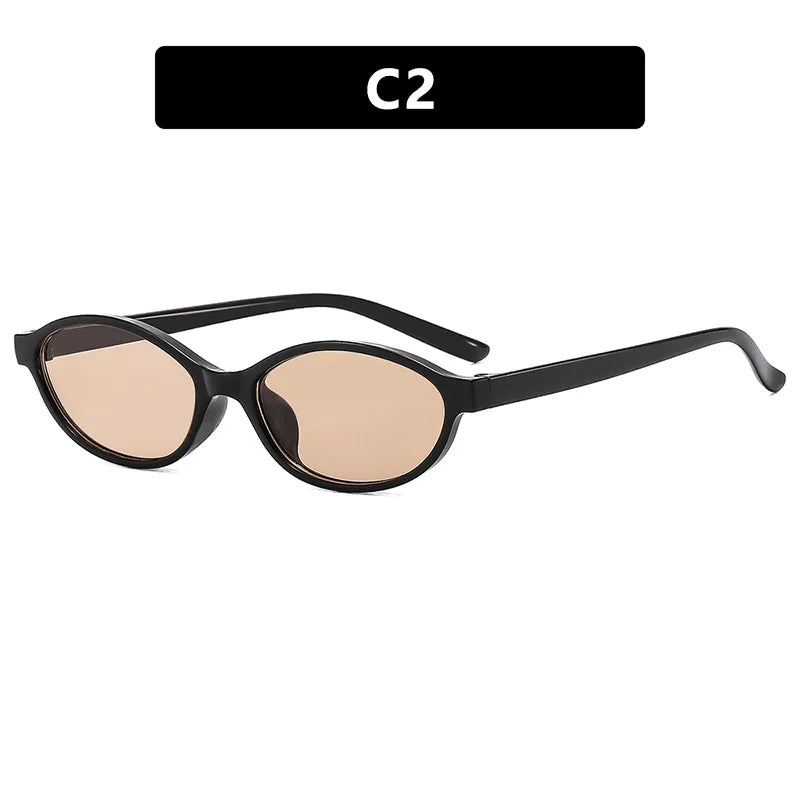 Women's Oval Small Frame Photochromic Sunglasses | Trendy