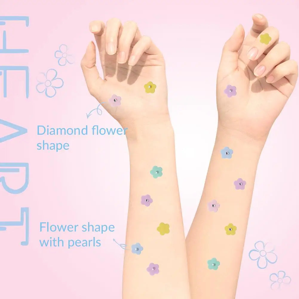 20/60pcs Hydrocolloid Acne Patches Flower Shape Pimple Patch For Face Spot Treatment Stickers For Overnight Makeup Peaceful Pleasures Health and Wellness