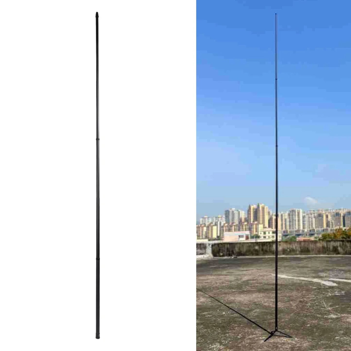 Invisible Selfie Stick 16 4ft 9 Section Extended X4 X3 X2 Action