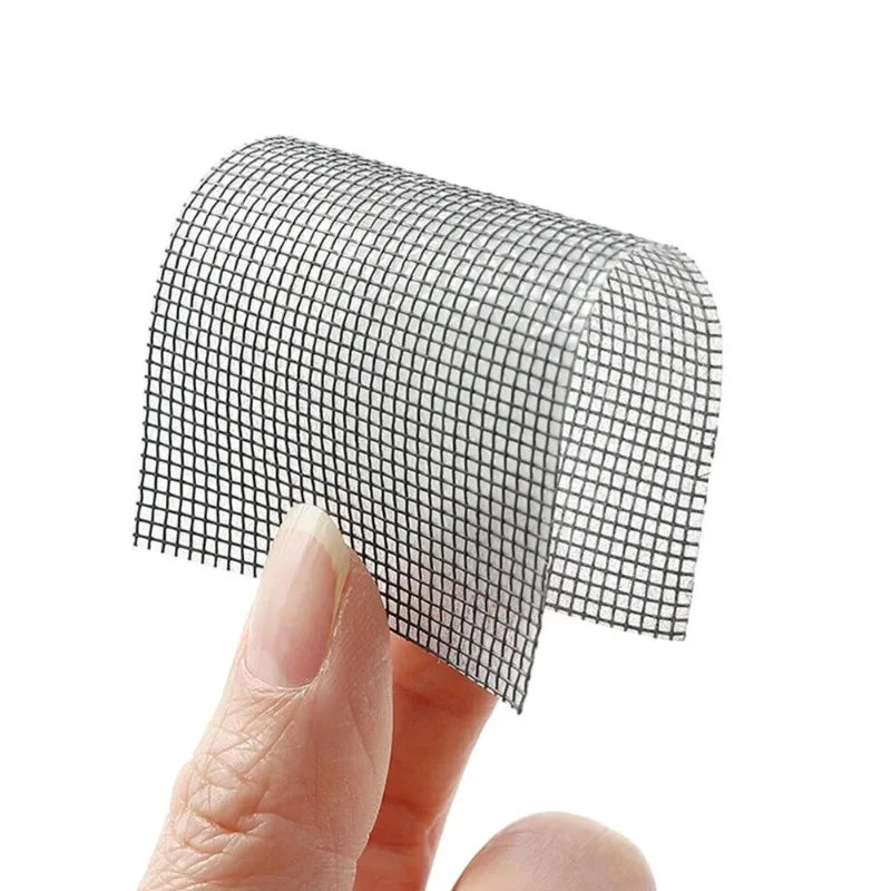 Window Screen Repair Tape – Waterproof Self-Adhesive Mesh Patch