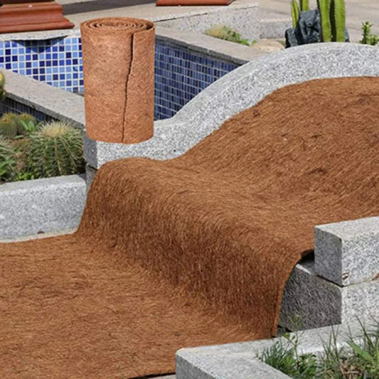 Natural Coconut Coir Fiber Liner Mat | Basket, Planter & Pet Carpet Coir Liner Mat Peaceful Pleasures Health and Wellness