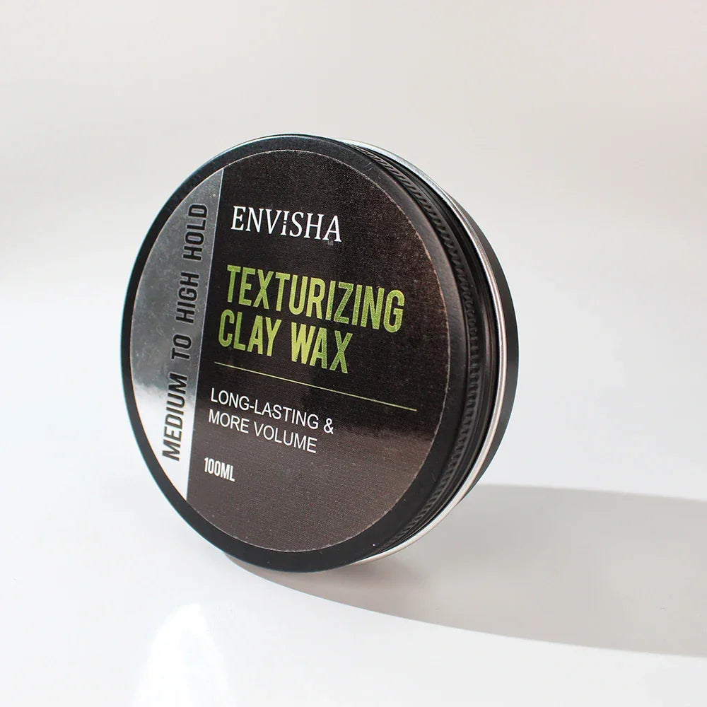 ENVISHA Men's Hair Styling Clay – Matte Finish, Strong Hold & Fluffy Peaceful Pleasures Health and Wellness