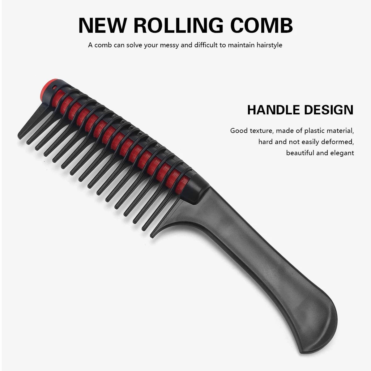 Salon Hairdressing Dye Anti Splicing Roller Comb Professional Hair Dyeing Comb Detachable Hair Dying Tools Brush Barber Supplies Peaceful Pleasures Health and Wellness