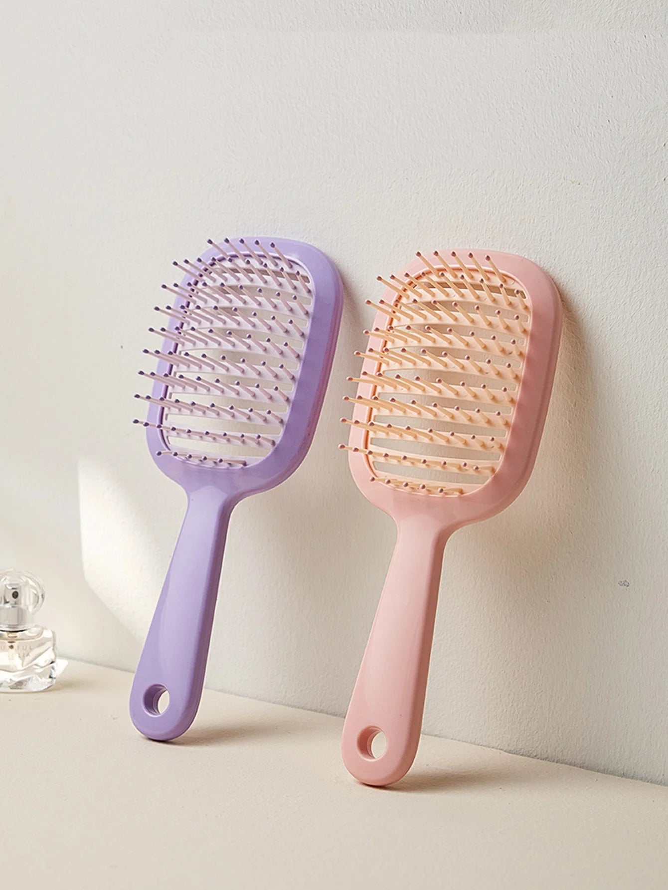 1Pcs Hollow out Air Cushion Comb Detangling Hair Brush Massage Combs Hollow Out Wet Curly Hair Brushes Barber Styling Tool Peaceful Pleasures Health and Wellness