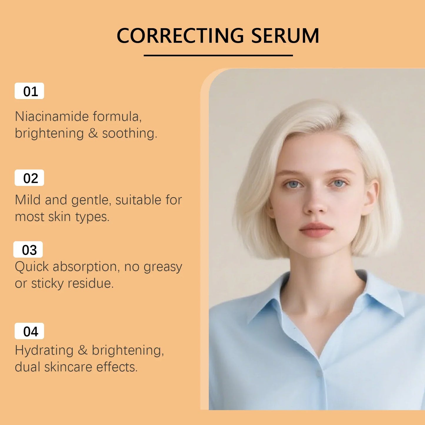 Niacinamide Facial Serum – Firming, Brightening & Hydrating