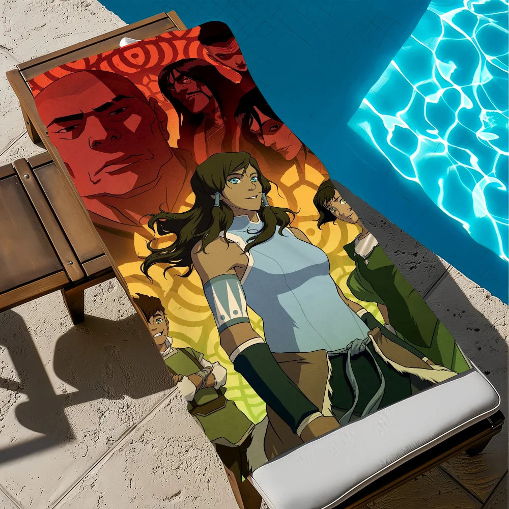 Legend of Korra Quick-Dry Beach Towel | Pool, Gym & Travel