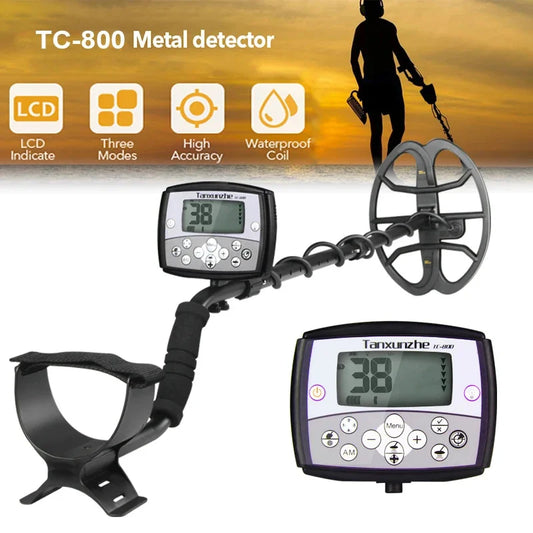 TC-800 Metal Detector Professional High sensitivity Gold Detector Treasure With Single frequency technology Peaceful Pleasures Health and Wellness