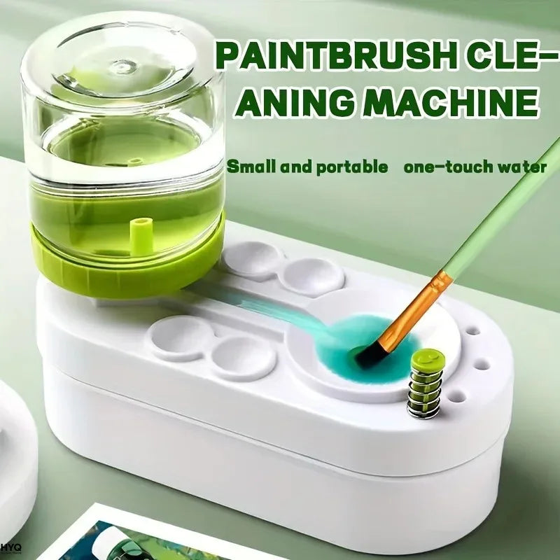 Nettoyant Pour Pinceaux Aquarelle Outil D Art Circulation Eau