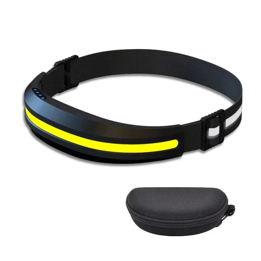 COB LED Rechargeable Headlamp | Camping Fishing Head Torch