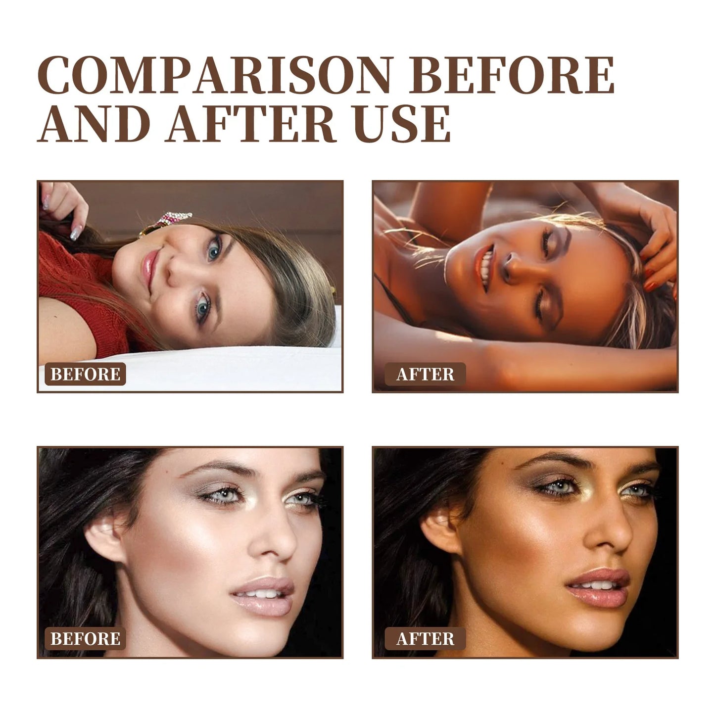 EELHOE Sunless Self-Tanning Drops Serum | Bronze Glow 30ml