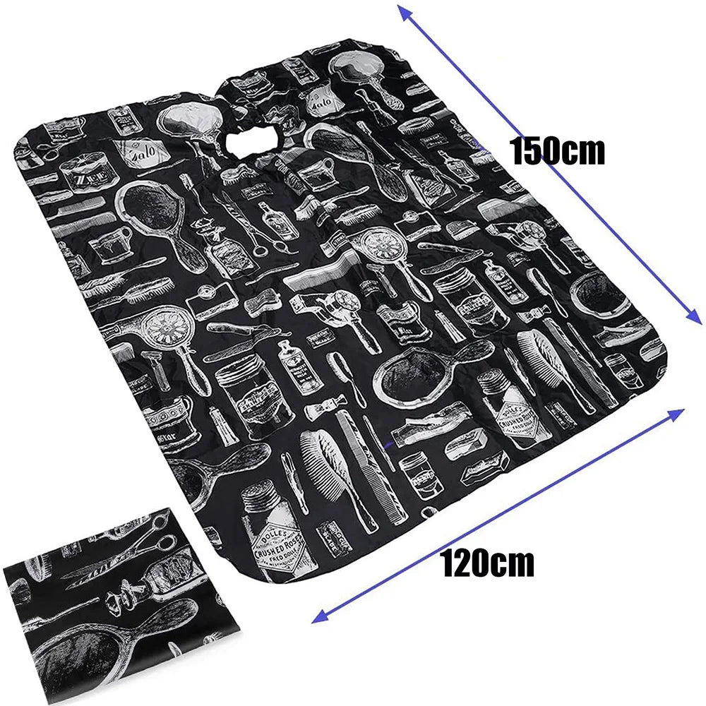 Professional Barber Cape – Non-Stick Perming & Dyeing Bib
