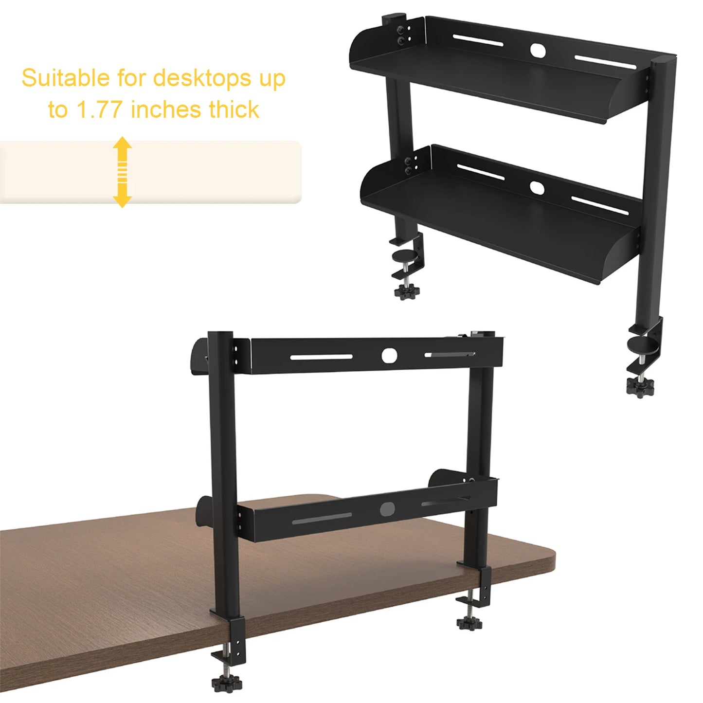 2-Tier Desktop Organizer Shelf & Table Extender | Heavy Duty
