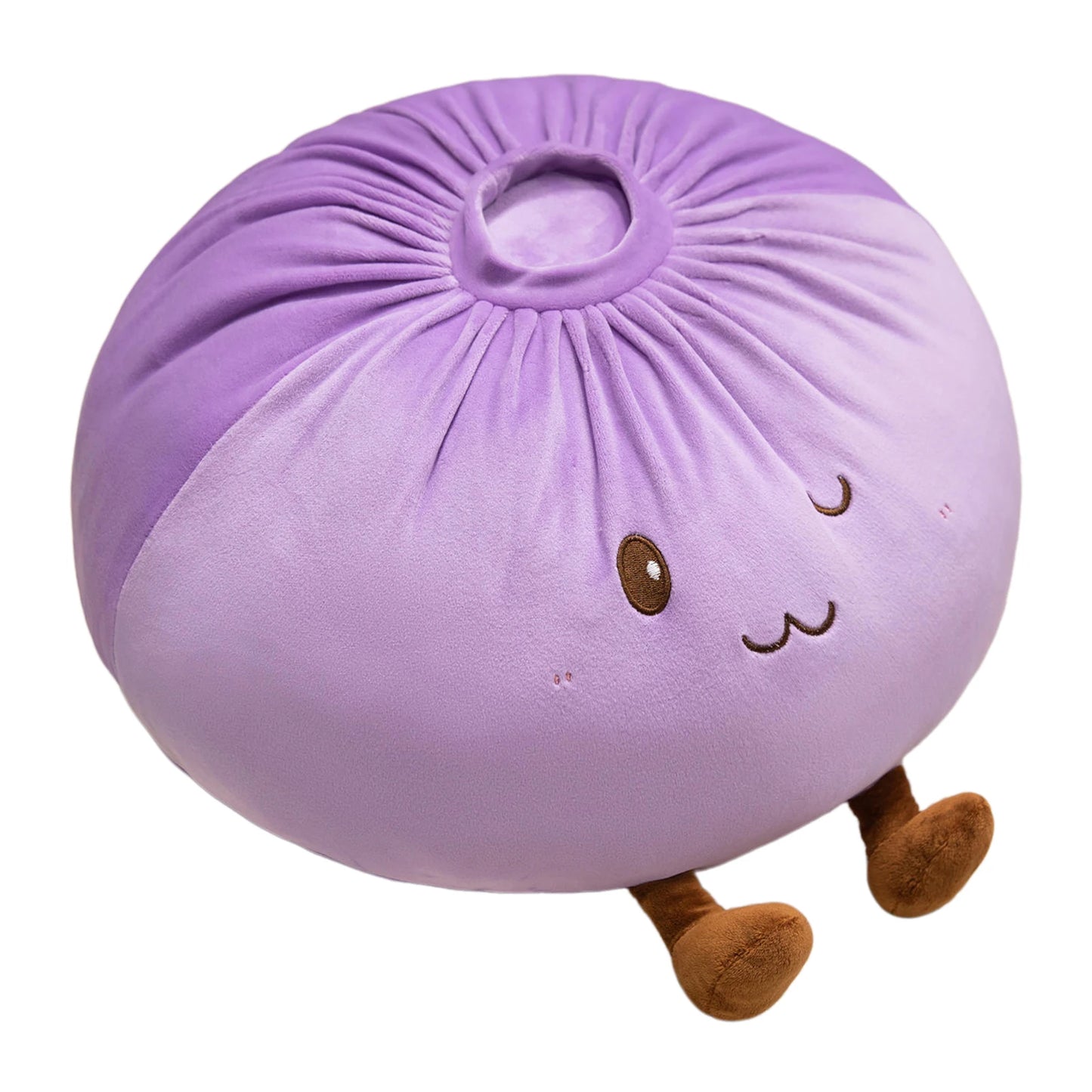Cute Steamed Bun Plush Pillow | Stuffed Dumpling Throw Pillow