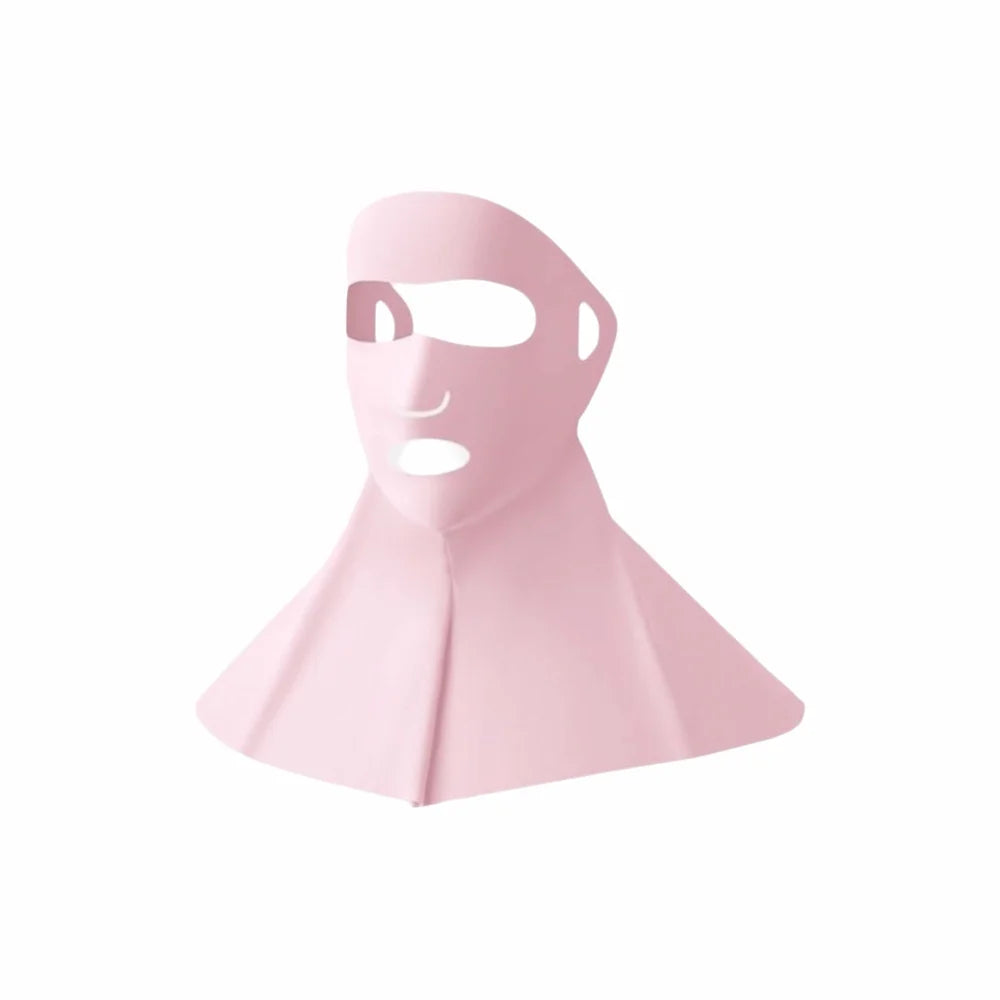 Full-Face UV Protection Mask Peaceful Pleasures Health and Wellness Pink