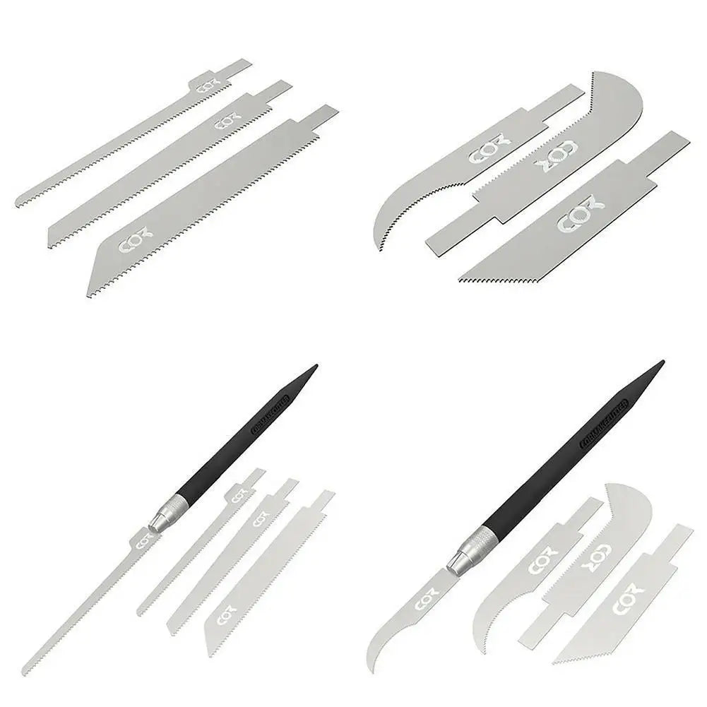Manual Cutting DIY Hacksaw Mini Saw Straight Curved Mecha Model