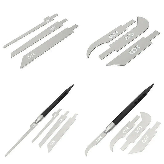 Manual Cutting DIY Hacksaw Mini Saw Straight Curved Mecha Model Peaceful Pleasures Health and Wellness