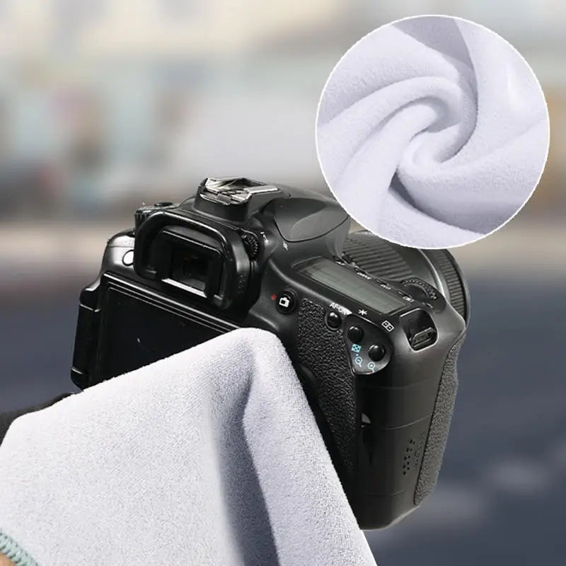 30x30 Magic Camera Cloth Micro Single Camera Bags with Multi Functional Durable Lens Cleaning Inner Bag Cloth Peaceful Pleasures Health and Wellness