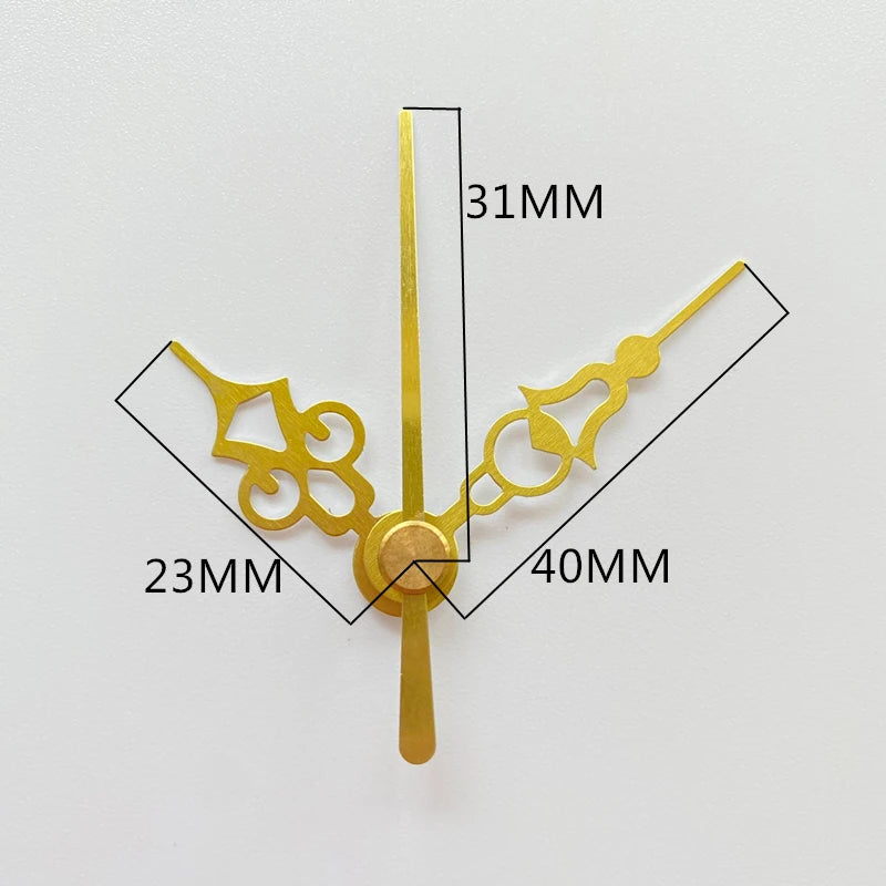 Mute DIY Wall Clock Movement Mechanism with Clock Hands Silent Kit Battery Operated Watch Repair Parts Replacement Set Peaceful Pleasures Health and Wellness