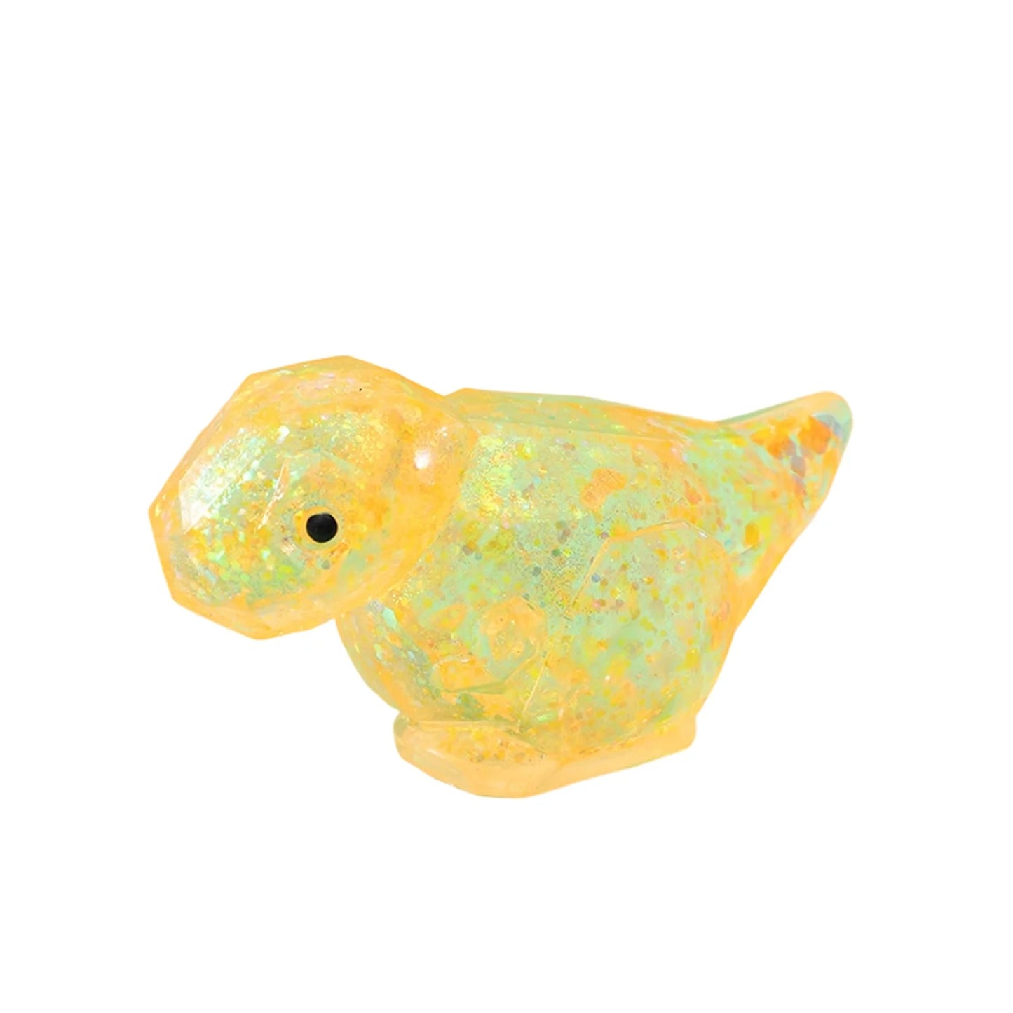 Dinosaur Squeeze Toy Dinosaur Stress Relief Fidget Pinching Relaxation Toy for Kids Adults Classroom Home Office Meeting Gifts Peaceful Pleasures Health and Wellness Yellow One Size