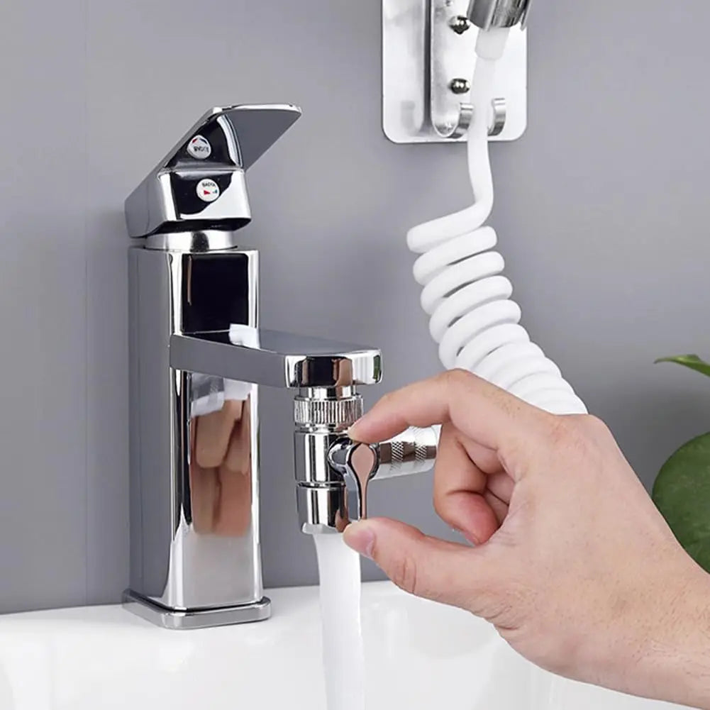3-Way Shower Diverter Valve | Brass Faucet Splitter M22/M24