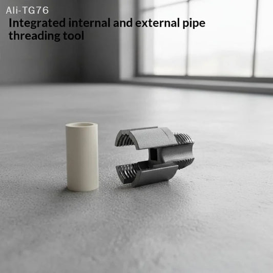 3-Piece PVC Pipe Threading Kit – 1/2", 3/4" & 1" Sizes Pipe Threading Die Set Peaceful Pleasures Health and Wellness Default Title