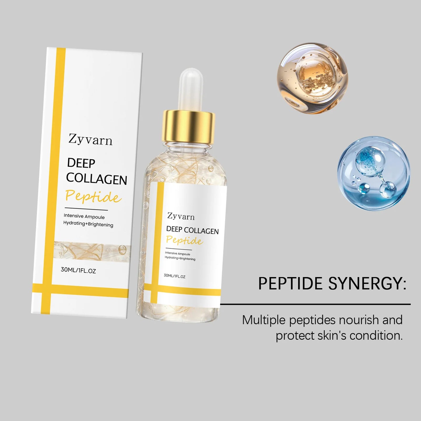 Silk Peptide Intensive Lifting Serum Rejuvenate Skin Enhance Elasticity Anti Wrinkles Serum Collagen Peptide Firming Skin Care Peaceful Pleasures Health and Wellness