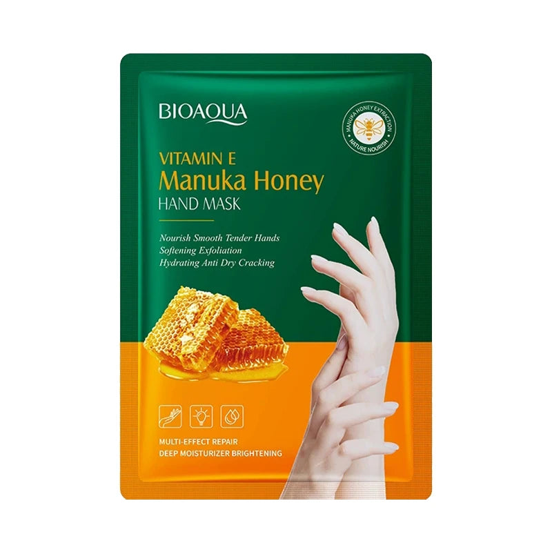 BIOAQUA Honey Hand Mask 10 Pairs – Moisturizing & Anti-Aging