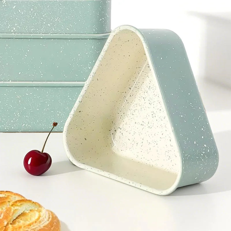 Triangular Carbon Steel Baking Toast Pan Nonstick Loaf Pan For Oven, Homemade Cakes, Breads, Meatloaf, Brownies Pound Cake Mold Peaceful Pleasures Health and Wellness